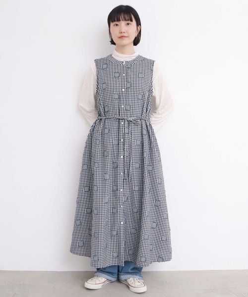 l'atelier du savon ワンピース カットドビー しかくギンガム