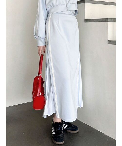 dazzlin（ダズリン） スカート 2wayサイドラインプリーツスカート