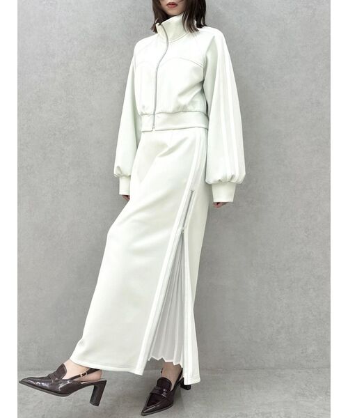 dazzlin スカート 2wayサイドラインプリーツスカート : ZOZOTOWN