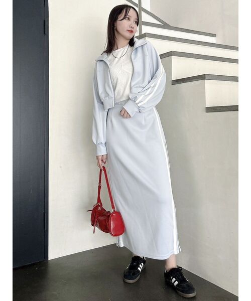 dazzlin スカート 2wayサイドラインプリーツスカート : ZOZOTOWN