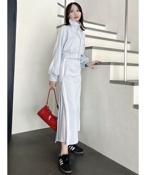 dazzlin（ダズリン） スカート 2wayサイドラインプリーツスカート