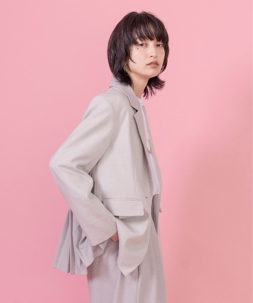 Eimee Law（エイミーロウ）の「プリーツヘム フレアー