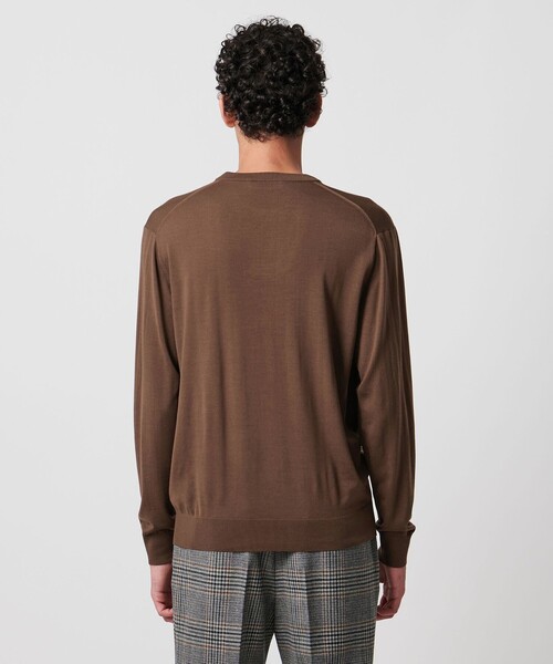 SOVEREIGN ニットポロ　バーガンディー Garnet V-Neck Crop Sweater – Royal Peasantry