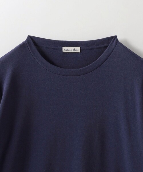 tシャツ 「Steven Alan」コットン ロングスリーブ プルオーバー レディース STEVEN ALAN tシャツ 「Steven Alan」コットン ロングスリーブ