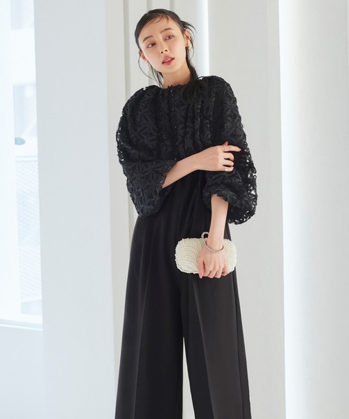 【クリーニング済み】【オケージョンドレス】 RUIRUE BOUTIQUE パンツドレス オケージョンドレス 結婚式