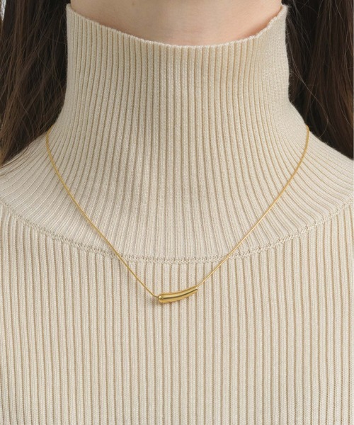 「NEUNA」 ニットワンピース SMALL ブラウン レディース_画像8