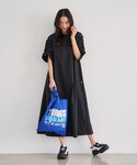 uvカット ワンピース 半袖 「C.mt」袖ド...の詳細画像1