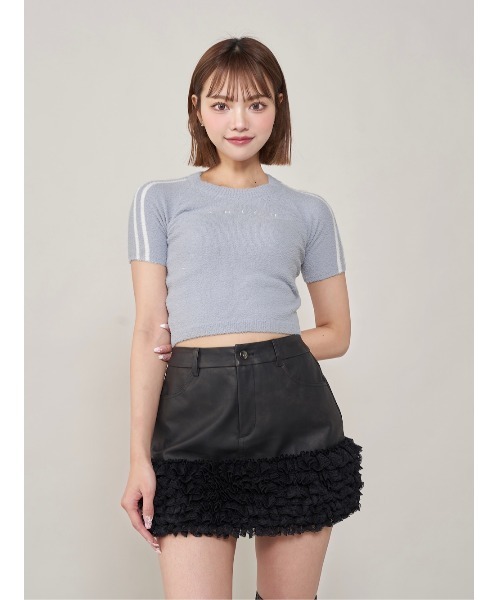 【新品未使用】Darich ラインパイルニットトップス PNK Darich ラインパイルニットトップス レディース : ZOZOTOWN