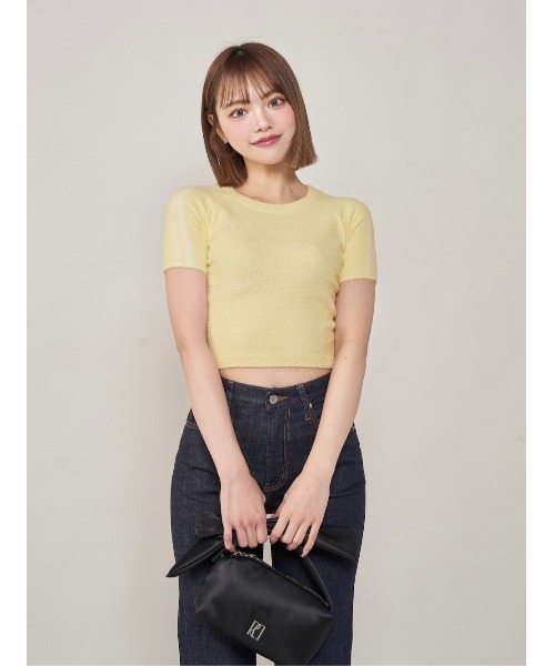 ラインパイルニットトップス　Darich 完売品 ラインパイルニットトップス（その他トップス）｜Darich