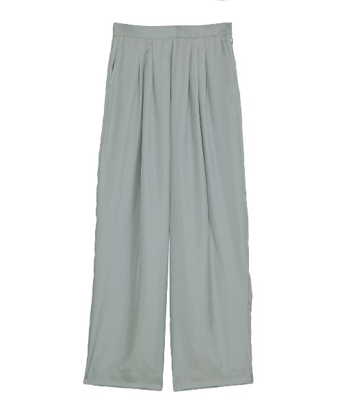 Ameri（アメリ） ワイドパンツ パンツ RELAX SILKY STRIGHT PANTS
