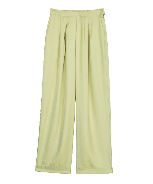 Ameri（アメリ） ワイドパンツ パンツ RELAX SILKY STRIGHT PANTS