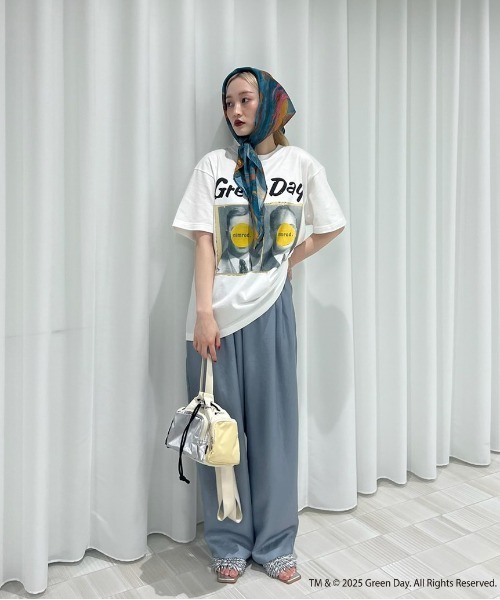 Ameri（アメリ） ワイドパンツ パンツ RELAX SILKY STRIGHT PANTS