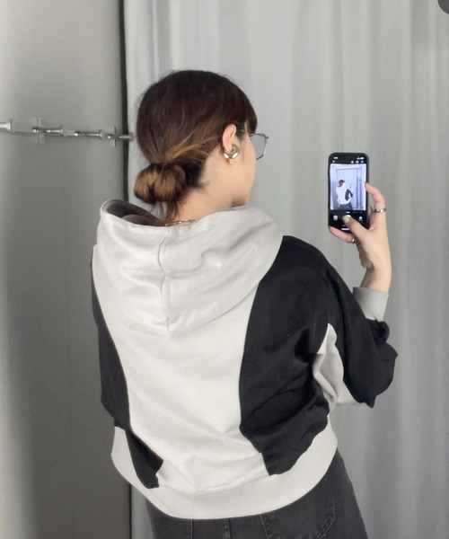 THEODORIC.dy（セオドリックディ） パーカー MA-1切替ケープパーカー