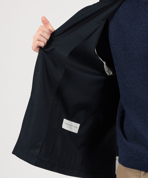 【ほぼ未使用美品】TOMORROWLAND MEN シルクカルゼシャツジャケット シルクカルゼ シャツジャケット | TOMORROWLAND (Men