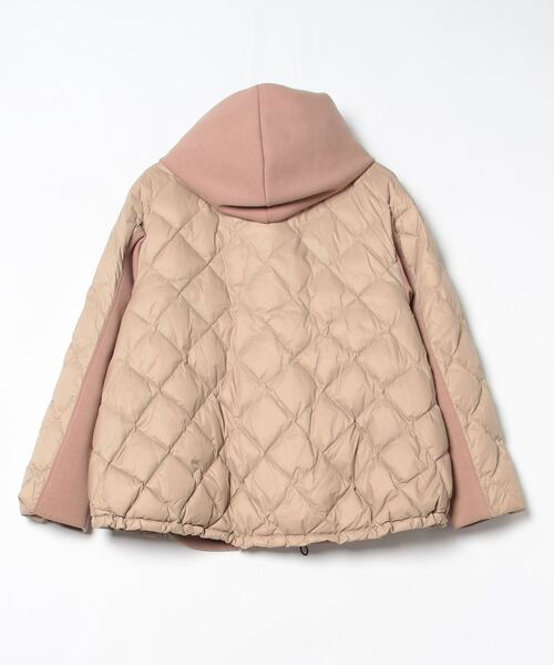 「MARECHAL TERRE」 ダウンジャケット MEDIUM ベージュ レディース_画像2