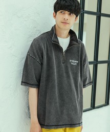 tシャツ デニムライクハーフZIP / 324598 メンズ｜ZOZOTOWN Yahoo!店