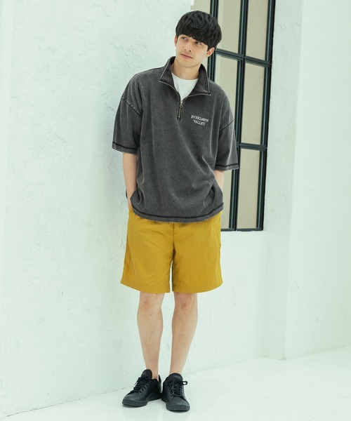 tシャツ デニムライクハーフZIP / 324598 メンズ | LAKOLE | 03