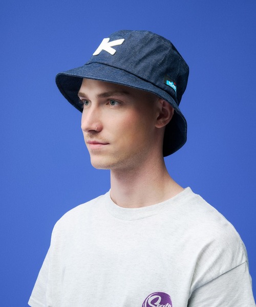 【k】ハット KAVU（カブー） 帽子 ハット Denim K Hat/デニム Kハット メンズ