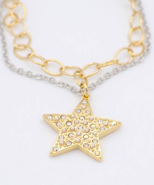 MILKFED. ミルクフェド 】 HEART LOGO NECKLACE MILKFED. ハート ロゴ 