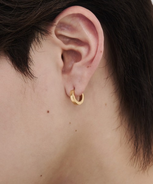 PaulSmith フープピアス ステンレス 約2.5cm Paul Smith（ポール・スミス） ピアス 片耳 Hoop Combi シングルピアス