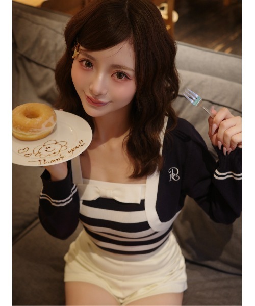 Darich パンツ ダブルクロスベルトショートパンツ レディース