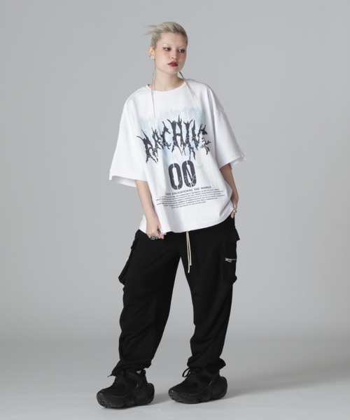DankeSchon SWITCH S/S TEE Tシャツ ブラック DankeSchon/ダンケシェーン/SWITCH S/S TEE（Tシャツ/カットソー