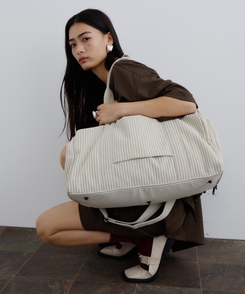 DFFUR. ボストンバッグ 撥水ボストンバッグ「2way/靴ポケット/キャリー