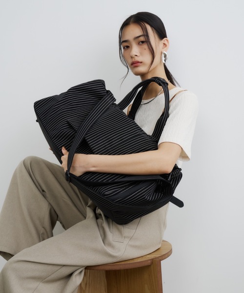 DFFUR. ショルダーバッグ バッグ 撥水ボストンバッグ「2way＆靴