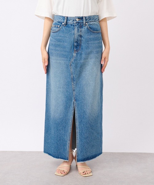 RIVE DROITE デニムスカート RIVE DROITE デニムスカート 「MONN.:.(モン)」LOOSE DENIM