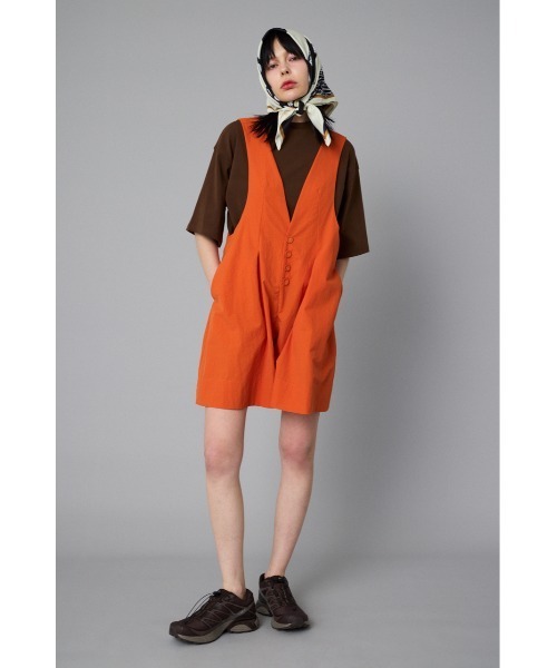 HeRIN.CYE オールインワン Short overalls ショートオーバーオール