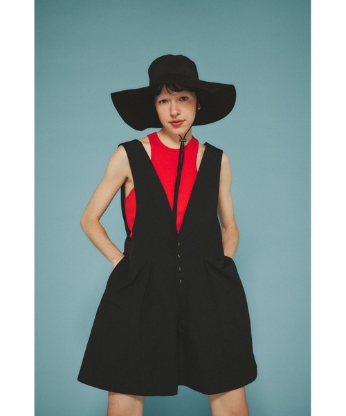 HeRIN.CYE オールインワン Short overalls ショートオーバーオール