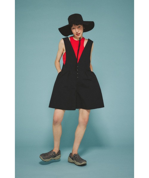 HeRIN.CYE オールインワン Short overalls ショートオーバーオール