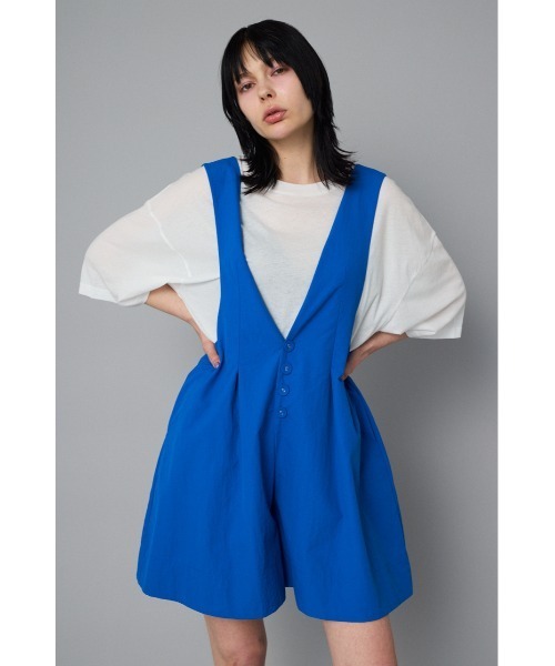 HeRIN.CYE オールインワン Short overalls ショートオーバーオール