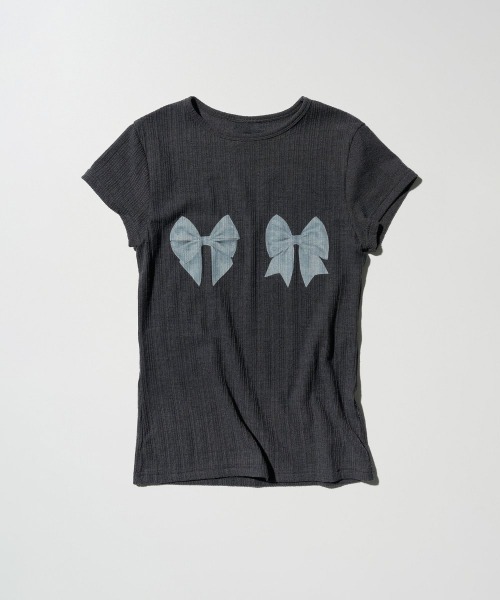 tシャツ Bow Bow Baby Tee レディース SCULPTOR tシャツ Bow Baby Tee レディース : ZOZOTOWN Yahoo!店