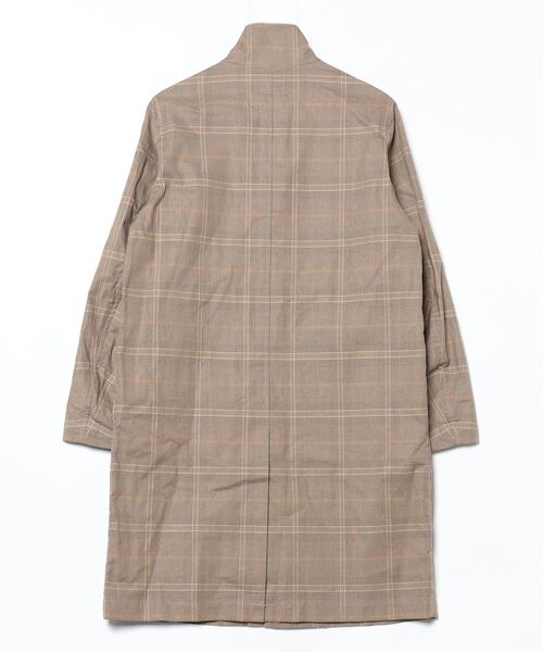 FRED PERRY（フレッドペリー） チェック柄コート S ベージュ メンズ