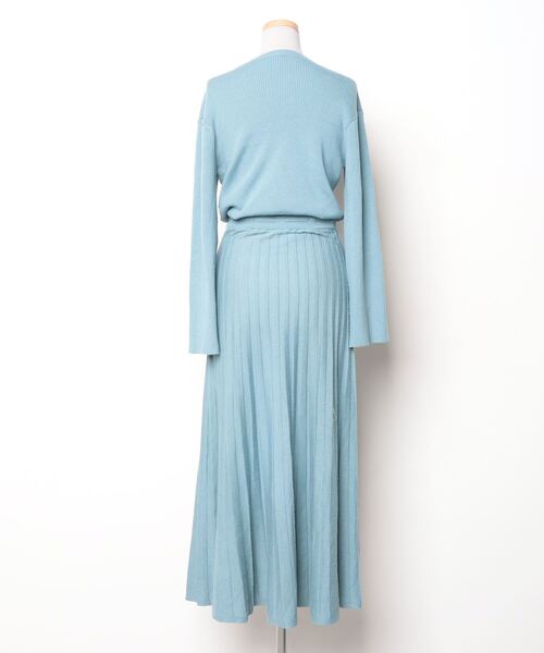 「Mila Owen」 ニットワンピース 1 グリーン レディース_画像2