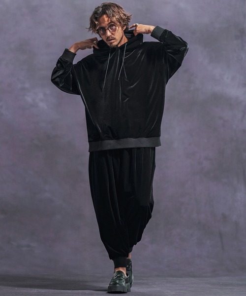 「Jih Nunc」 イージーパンツ S グレー メンズ_画像9