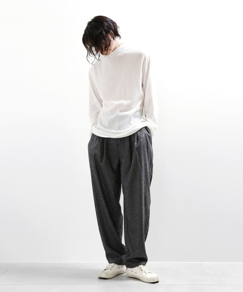 「minsobi」 パンツ FREE チャコール メンズ_画像6