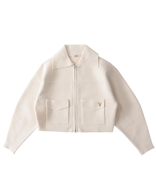 美品　venit　ヴェニット　23年　ダブルフェイス　ニットカーディガン　ウール venit（ヴェニット） カーディガン VENIT / DOUBLE FACE KNIT CARDIGAN