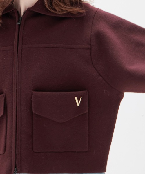 美品　venit　ヴェニット　23年　ダブルフェイス　ニットカーディガン　ウール venit（ヴェニット） カーディガン VENIT / DOUBLE FACE KNIT CARDIGAN