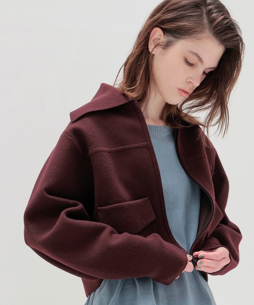 タグ付　Spick & Span購入　venit ダブルフェイスカーディガン セール】【Venit/ヴェニット】 DOUBLE FACE KNIT CARDIGAN