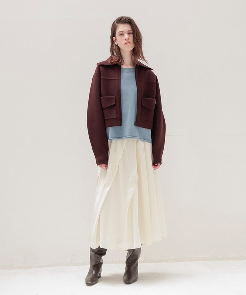 venit（ヴェニット） カーディガン VENIT / DOUBLE FACE KNIT CARDIGAN