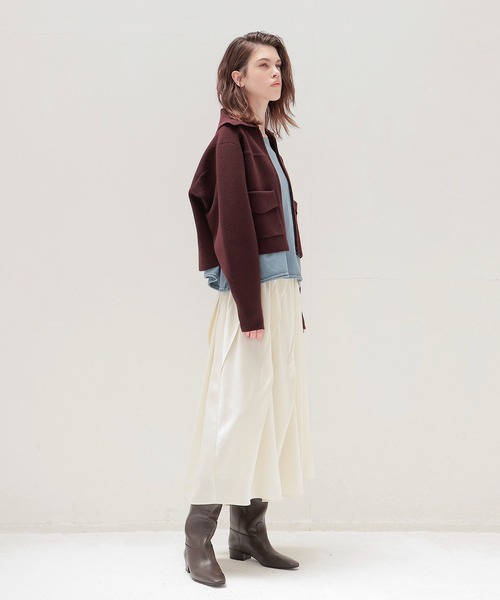 venit（ヴェニット） カーディガン VENIT / DOUBLE FACE KNIT CARDIGAN