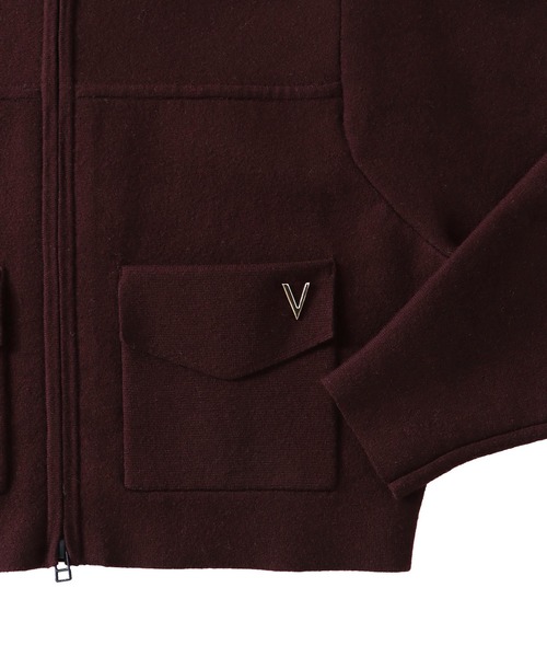 venit（ヴェニット） カーディガン VENIT / DOUBLE FACE KNIT CARDIGAN