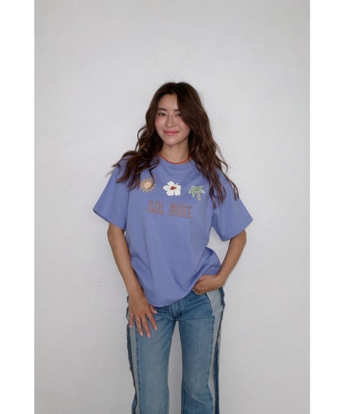 ALEXIA STAM（アリシアスタン） tシャツ Sol Mate Tee /ソルメイトTee