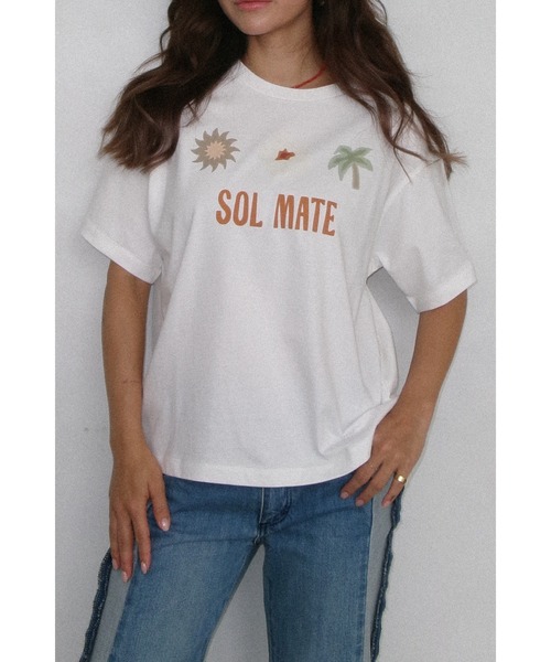 ALEXIA STAM（アリシアスタン） tシャツ Sol Mate Tee /ソルメイトTee