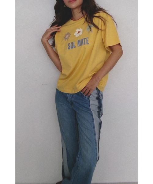 ALEXIA STAM（アリシアスタン） tシャツ Sol Mate Tee /ソルメイトTee