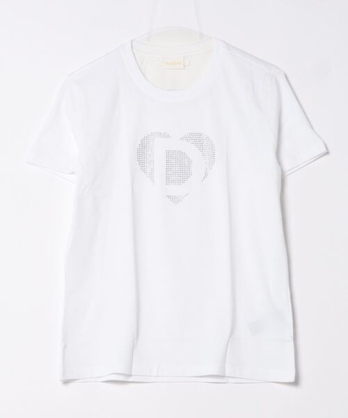 「Desigual」 半袖Tシャツ L ホワイト レディース