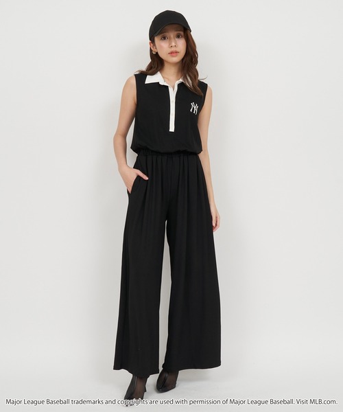royal party オールインワン ROYAL PARTY オールインワン 「MLB」配色スキッパー