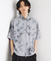 シャツ ブラープリントシャンブレーシャツアウター メンズ｜ZOZOTOWN Yahoo!店